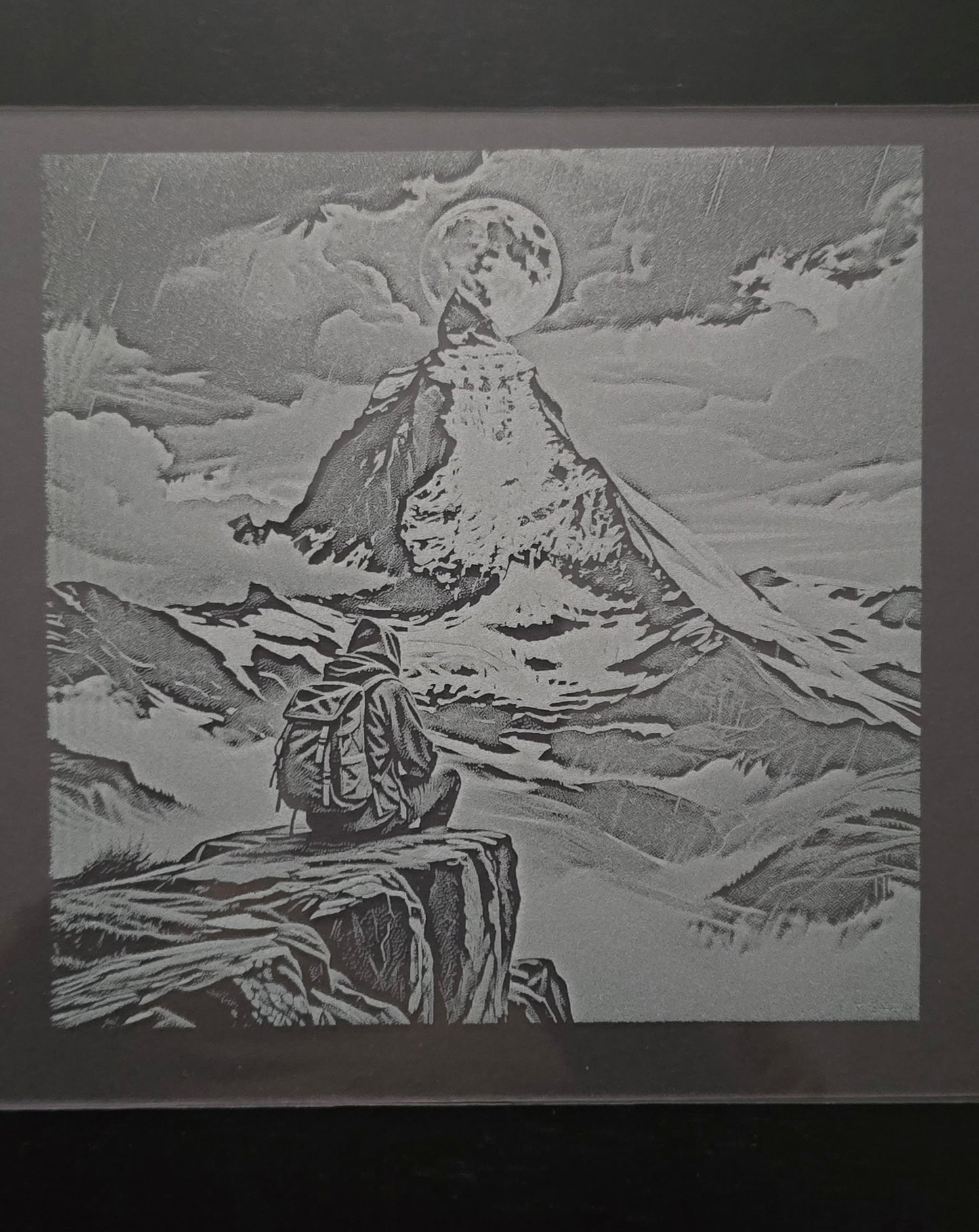 Custom Art Commission (Slate • Glass • Wood)