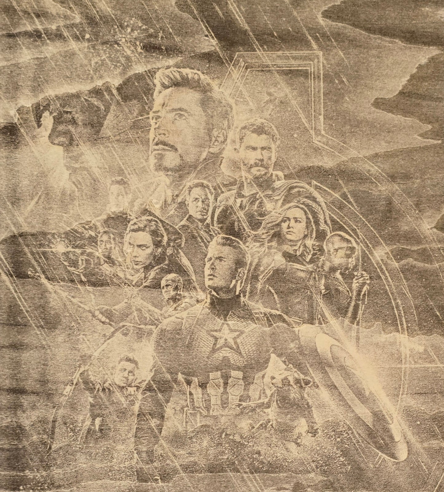 Custom Art Commission (Slate • Glass • Wood)